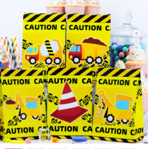 Construction theme bag 5 pc.