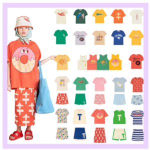 Assorted tees/shorts