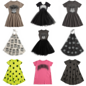 Assorted dresses