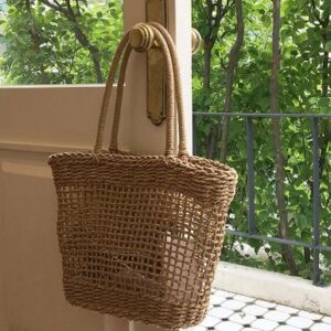 Straw bag