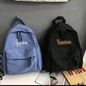 Personalized backpack