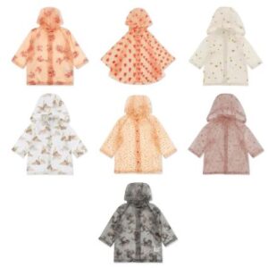 Printed raincoat/poncho
