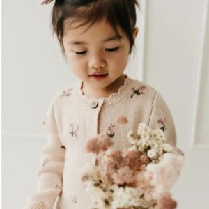 Embroidered cardigan