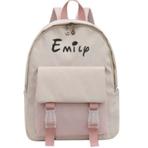Personalized buckle backpack