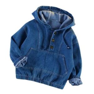 Denim hoodie
