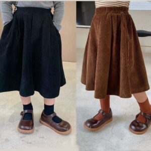 Corduroy skirt