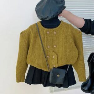 Double breasted cardigan