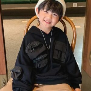 Cargo pockets sweatshirt