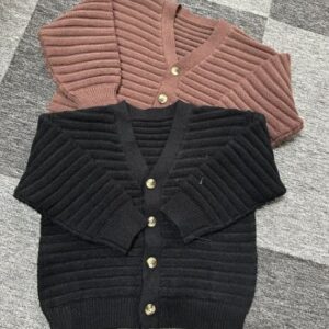Textured cardigan