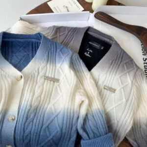 Gradient cardigan