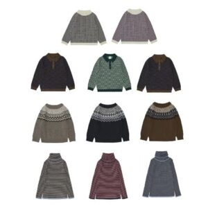 Assorted knit tops