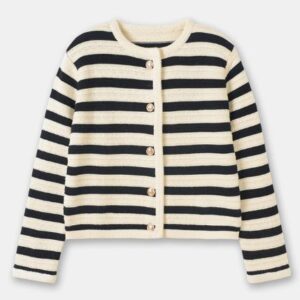Striped cardigan