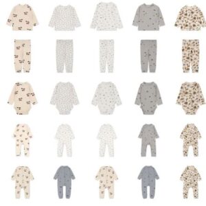 Assorted prints rompers/tops/leggings