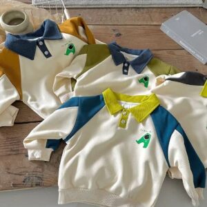 Contrast collar polo