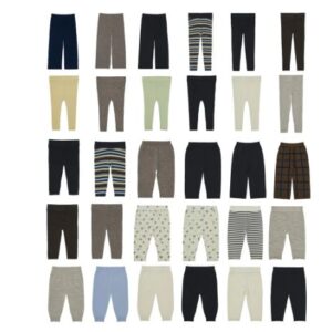 Assorted knit leggings