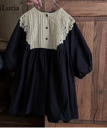 sachin and babi light blue dress Twinset - Long Dress with Embroidered Bib - Black - Dress - Made in Italy -  Luxury Exclusive Collection main image 1