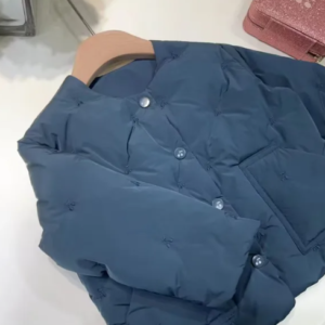 Embroidered cherries coat