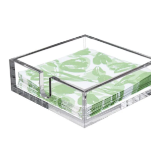 Acrylic napkin holder