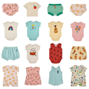 Assorted rompers