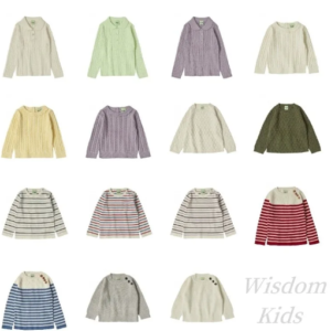 Assorted knit tops
