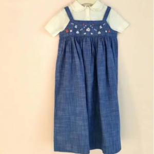 Embroidered flowers jumper