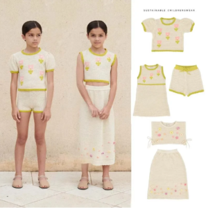 Floral knit collection