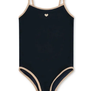 Embroidered heart swimsuit