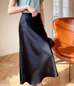 Silk skirt