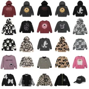 Assorted sweatshirts