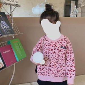 Leopard print sweater