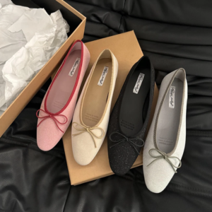 Bow ballet flats