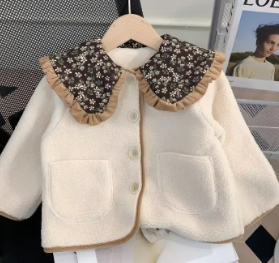 Floral collar jacket