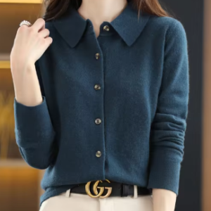 Collar cardigan