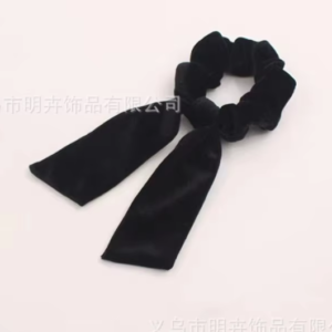 Velvet hair tie