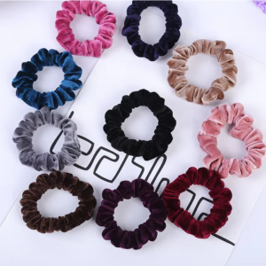 Velvet mini scrunchie