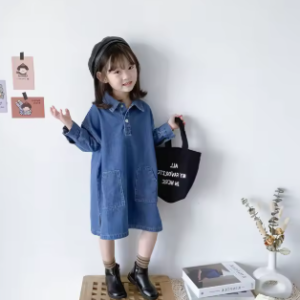 Denim dress