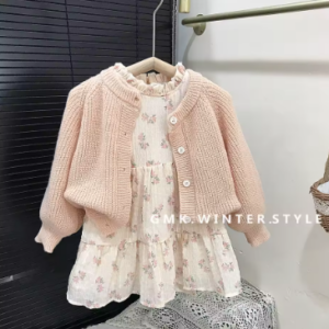 Floral dress/cardigan