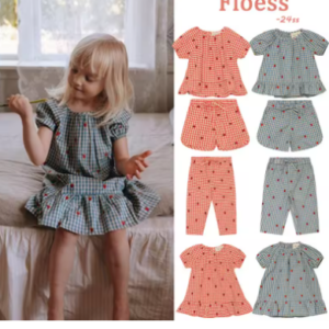 Gingham strawberry collection