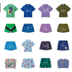Assorted tops/shorts