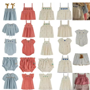 Embroidered collection