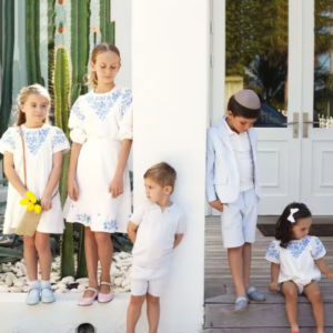 Embroidered collection