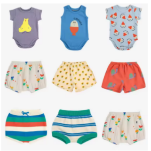 Assorted rompers/tees