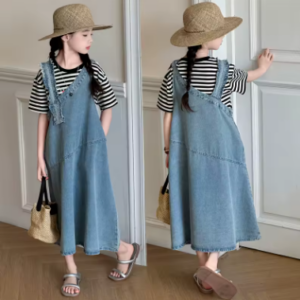 Irregular denim jumper