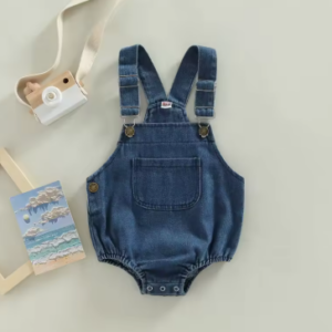 Denim overalls