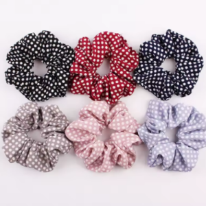 Assorted scrunchies