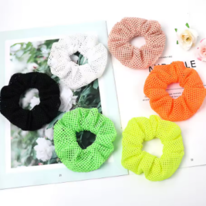 Mesh scrunchie