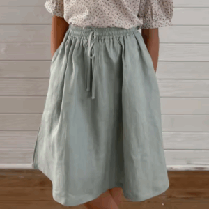 Linen skirt