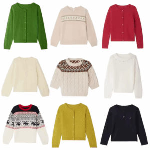 Assorted sweaters