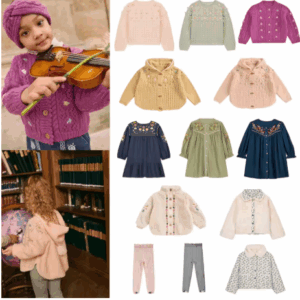 Embroidered collection