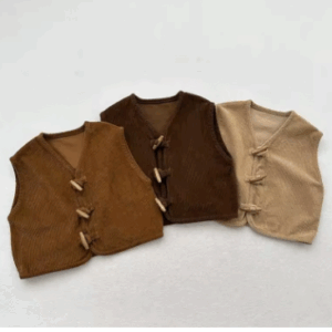 Corduroy vest
